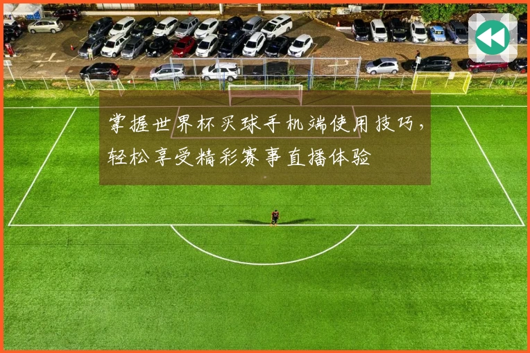 掌握世界杯买球手机端使用技巧，轻松享受精彩赛事直播体验